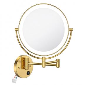  BM821-G Wall Mounted Cosmetic Mirror with Light